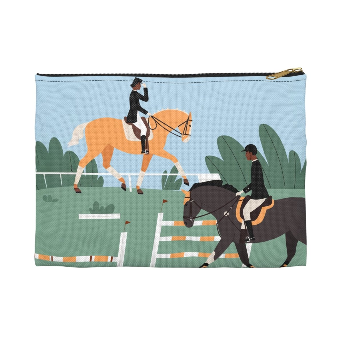 Equestrian Pouch - The Trini Gee