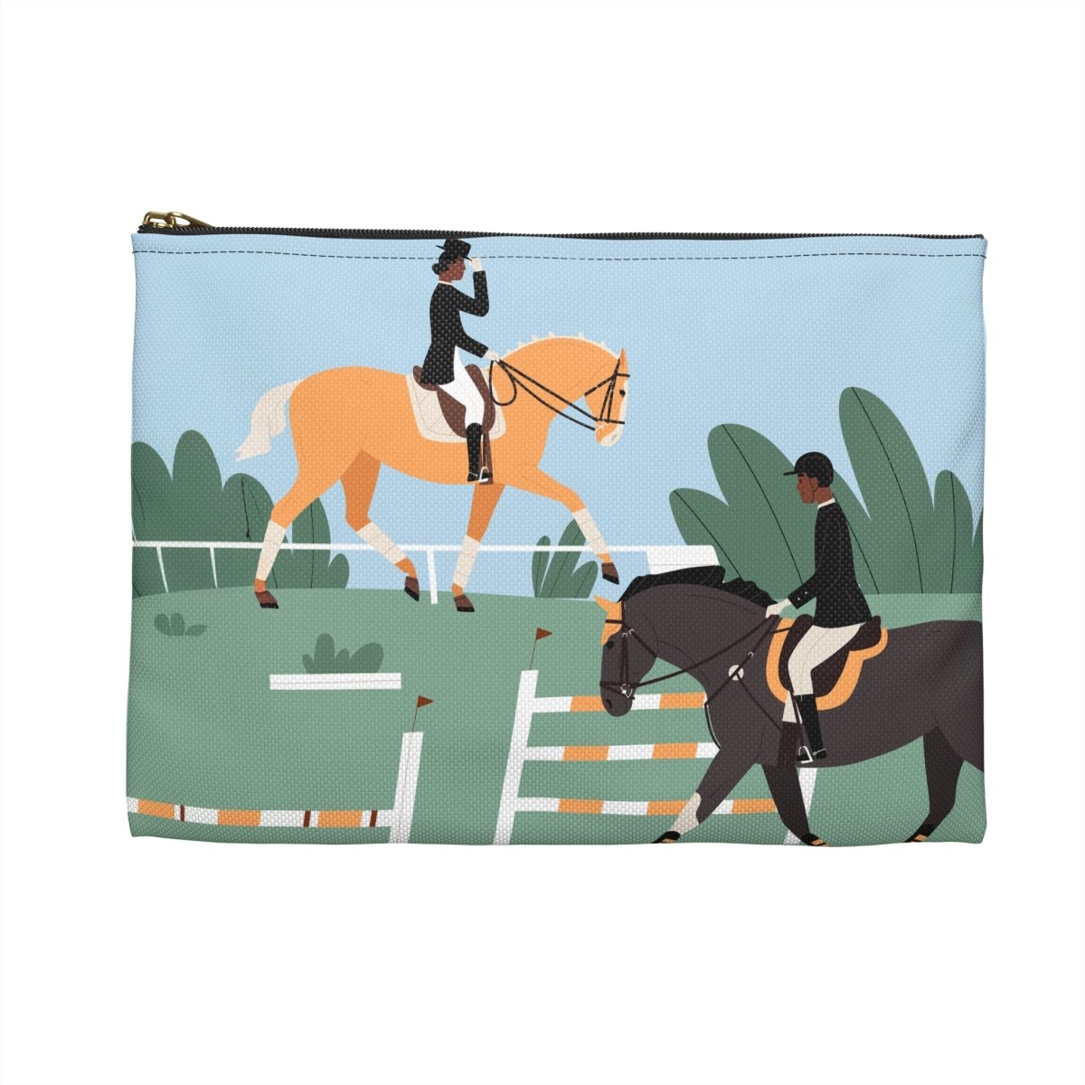 Equestrian Pouch - The Trini Gee