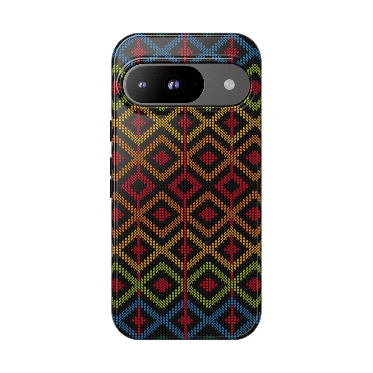 Ethnic Diamond Pattern Phone Case - Afrocentric Art by The Trini Gee