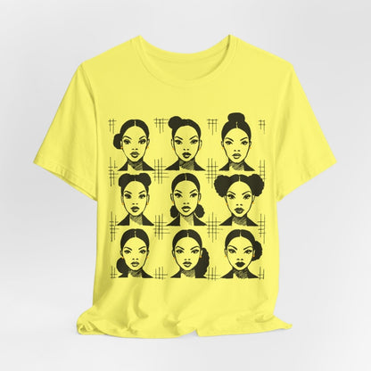 Everyday Afro Buns Shirt - Afrocentric Art by The Trini Gee