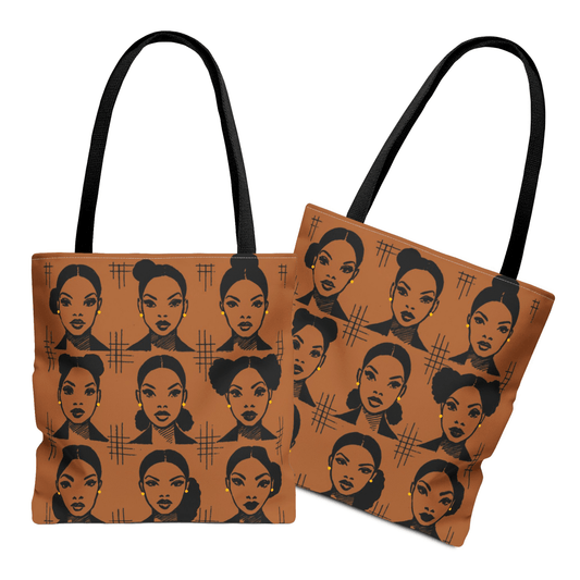 Everyday Afro Bunz Tote Bag - Afrocentric Art by The Trini Gee