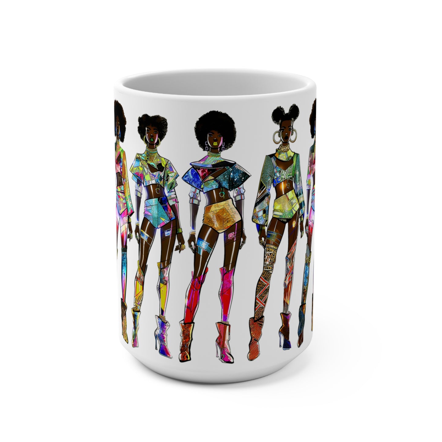 Afrofuturism Fashion Mug