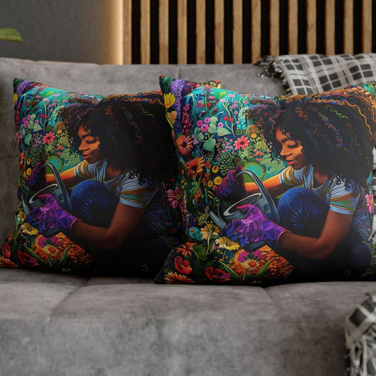 Garden Woman Pillow