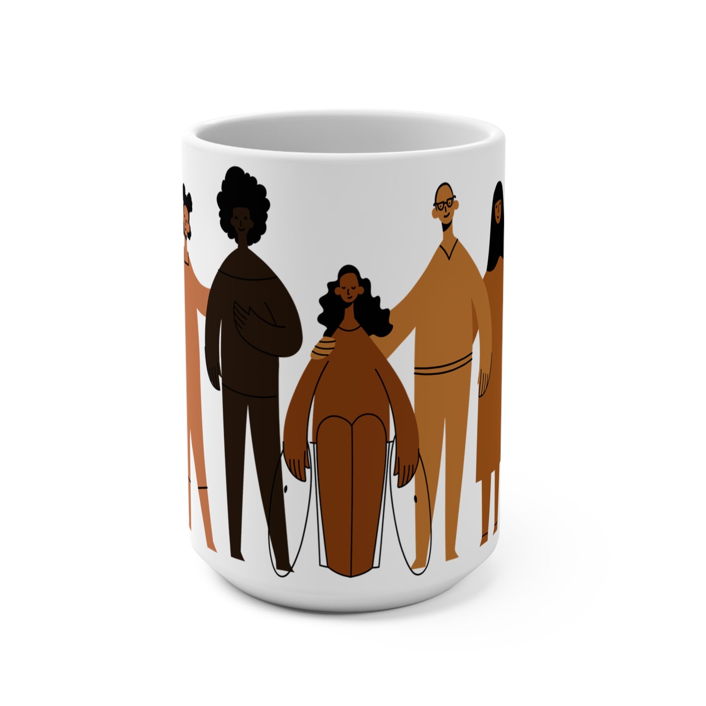 Brown People Mug