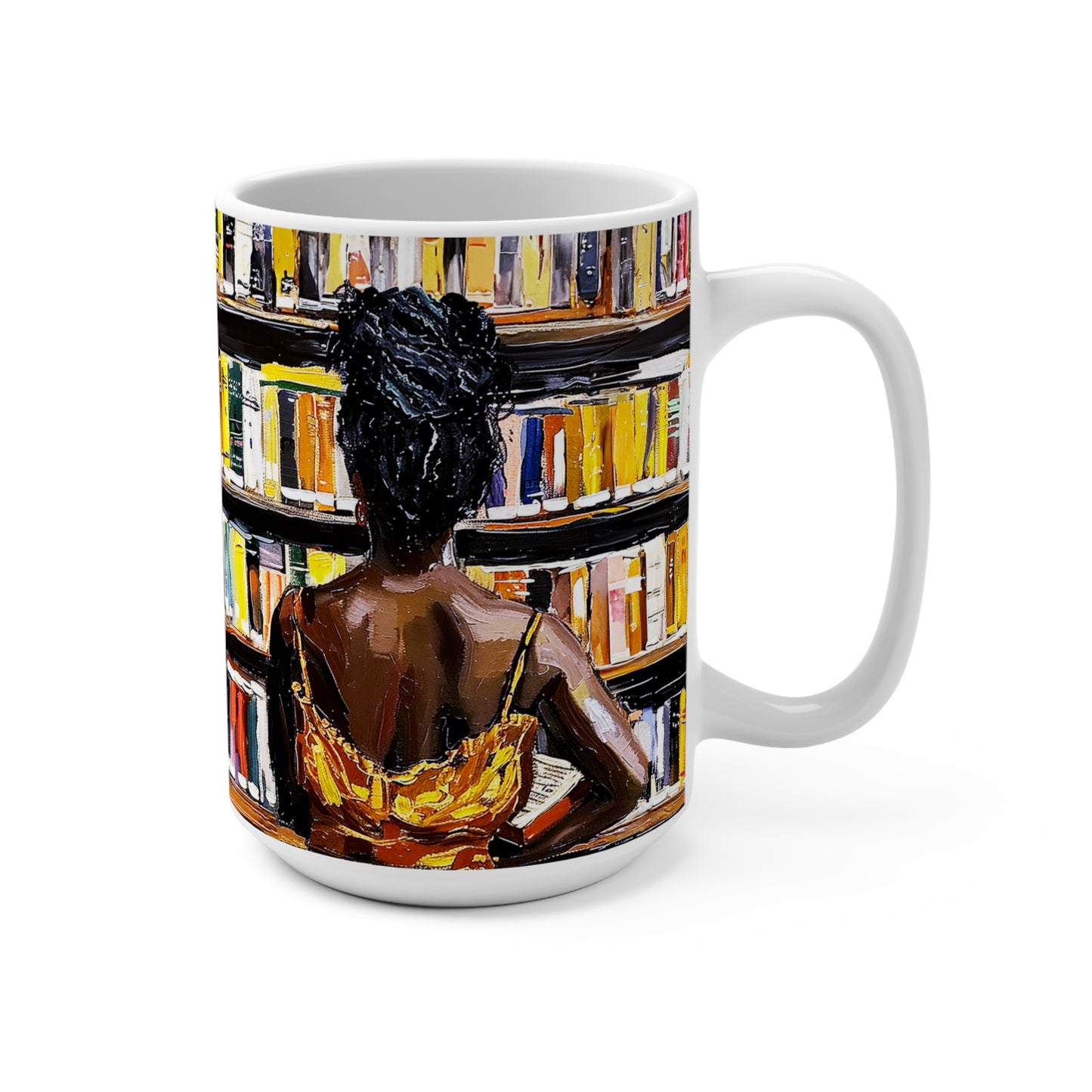 Black Bookstore Mug