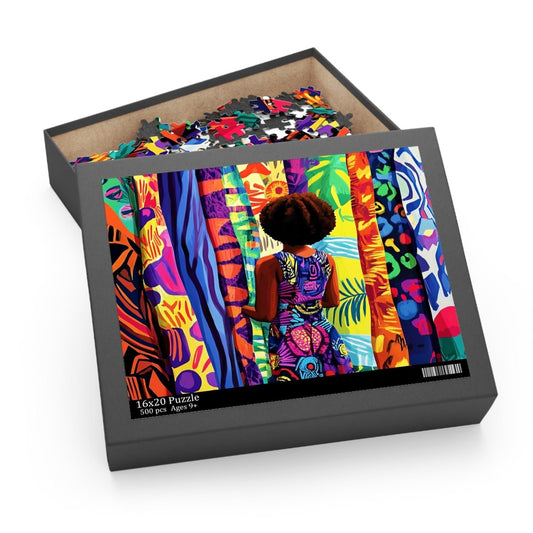 Fabric Shopping Puzzle - The Trini Gee