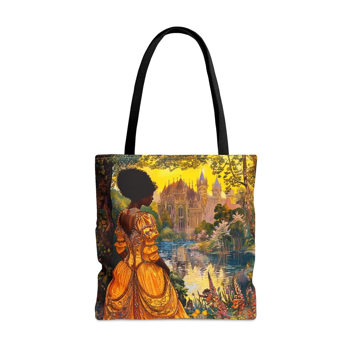 Fairy Tale Tote Bag - Afrocentric Art by The Trini Gee