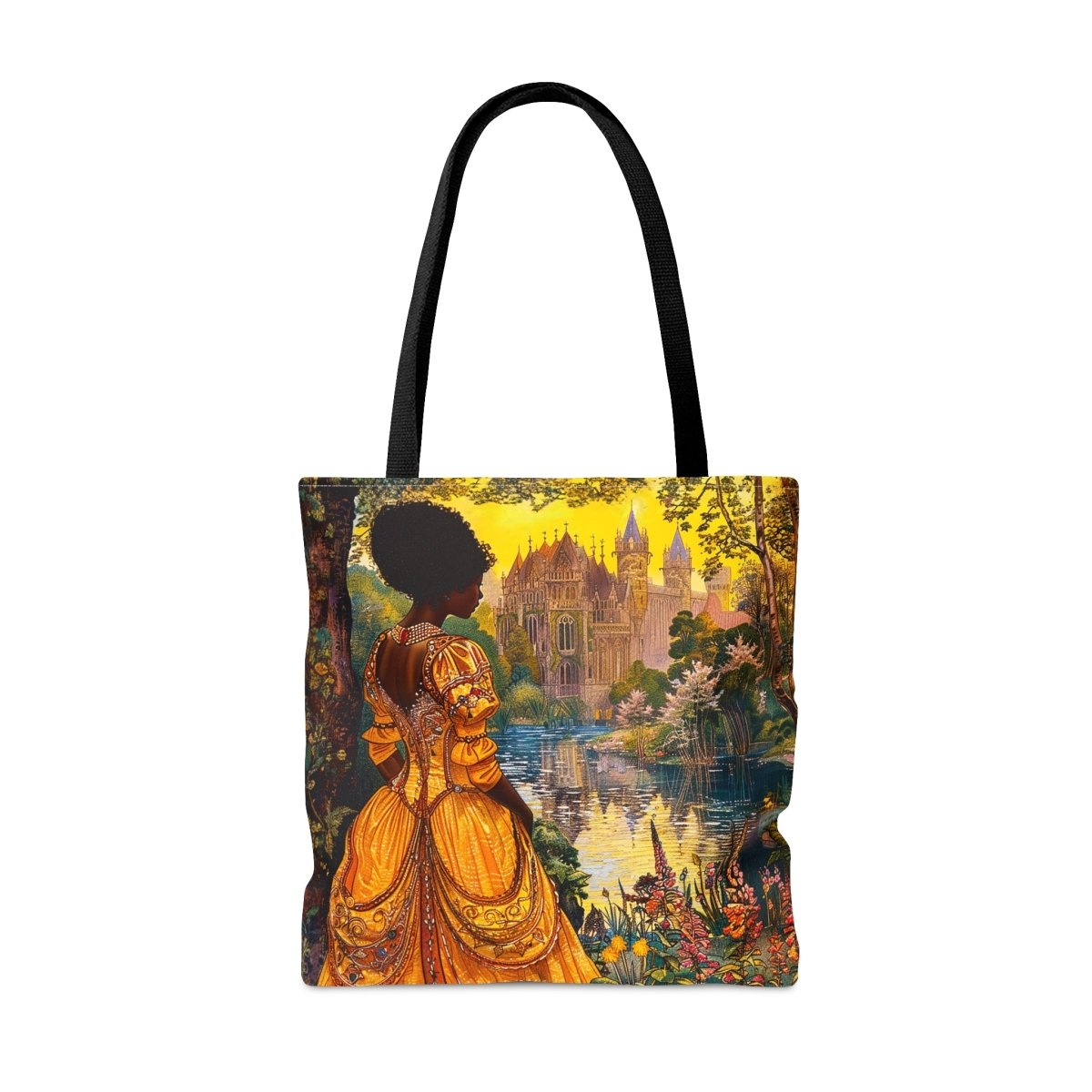 Fairy Tale Tote Bag - Afrocentric Art by The Trini Gee