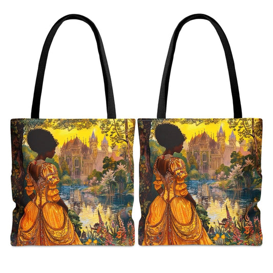 Fairy Tale Tote Bag - Afrocentric Art by The Trini Gee