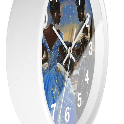 Fairy Tale Wall Clock - Afrocentric Art by The Trini Gee