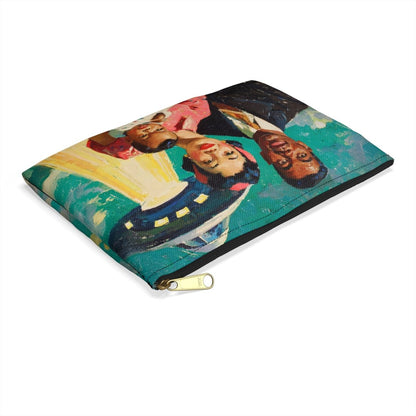 Family UFO Pouch - Afrocentric Art by The Trini Gee