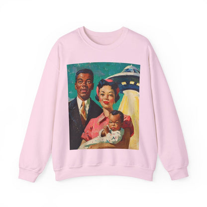 Family UFO Sweatshirt - Afrocentric Art by The Trini Gee