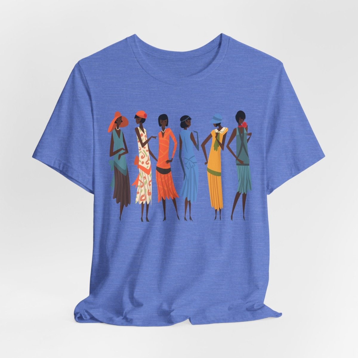 Fashion 1920s Shirt - Afrocentric Art by The Trini Gee