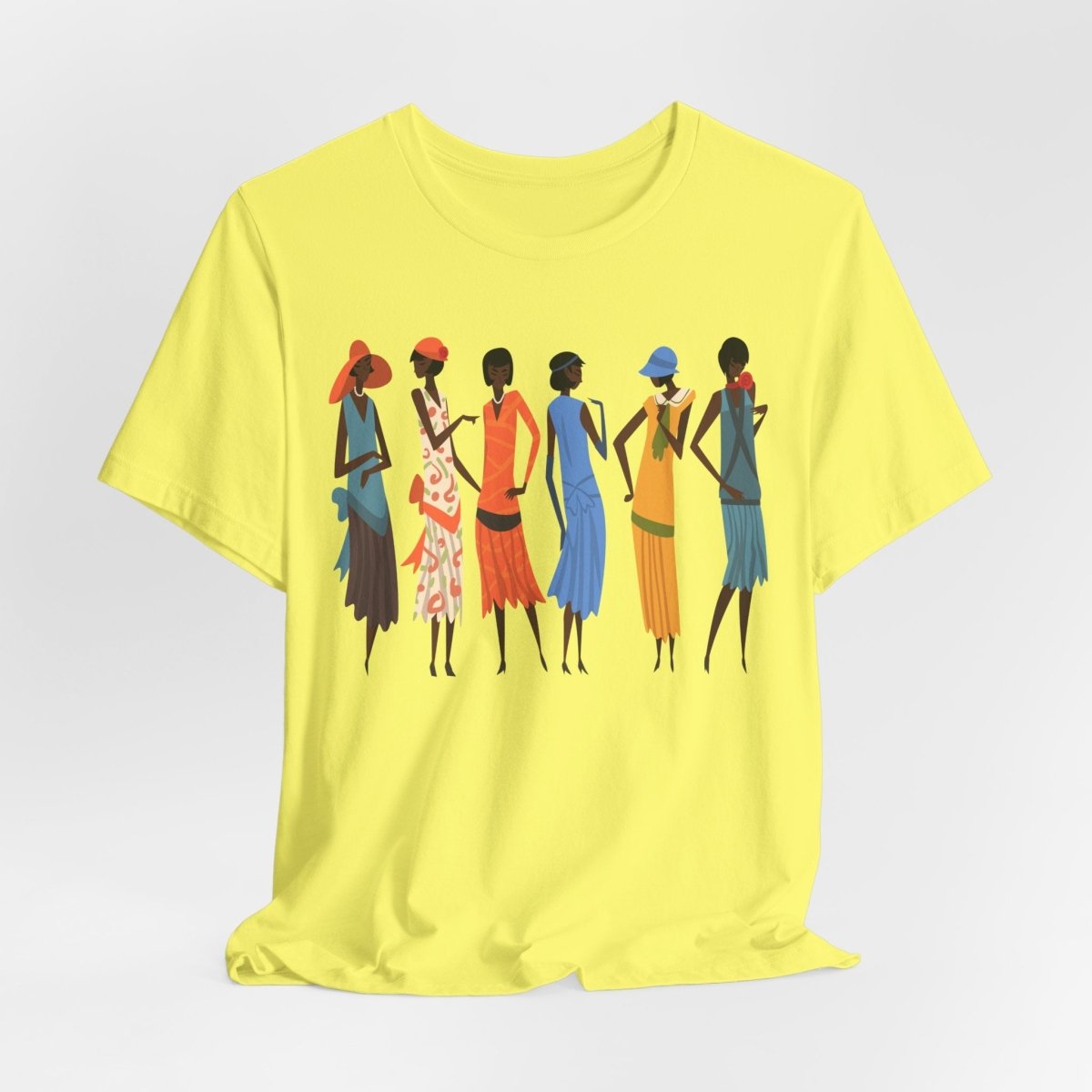 Fashion 1920s Shirt - Afrocentric Art by The Trini Gee