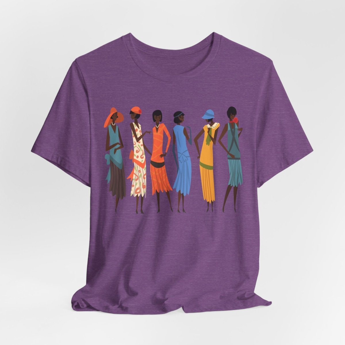 Fashion 1920s Shirt - Afrocentric Art by The Trini Gee