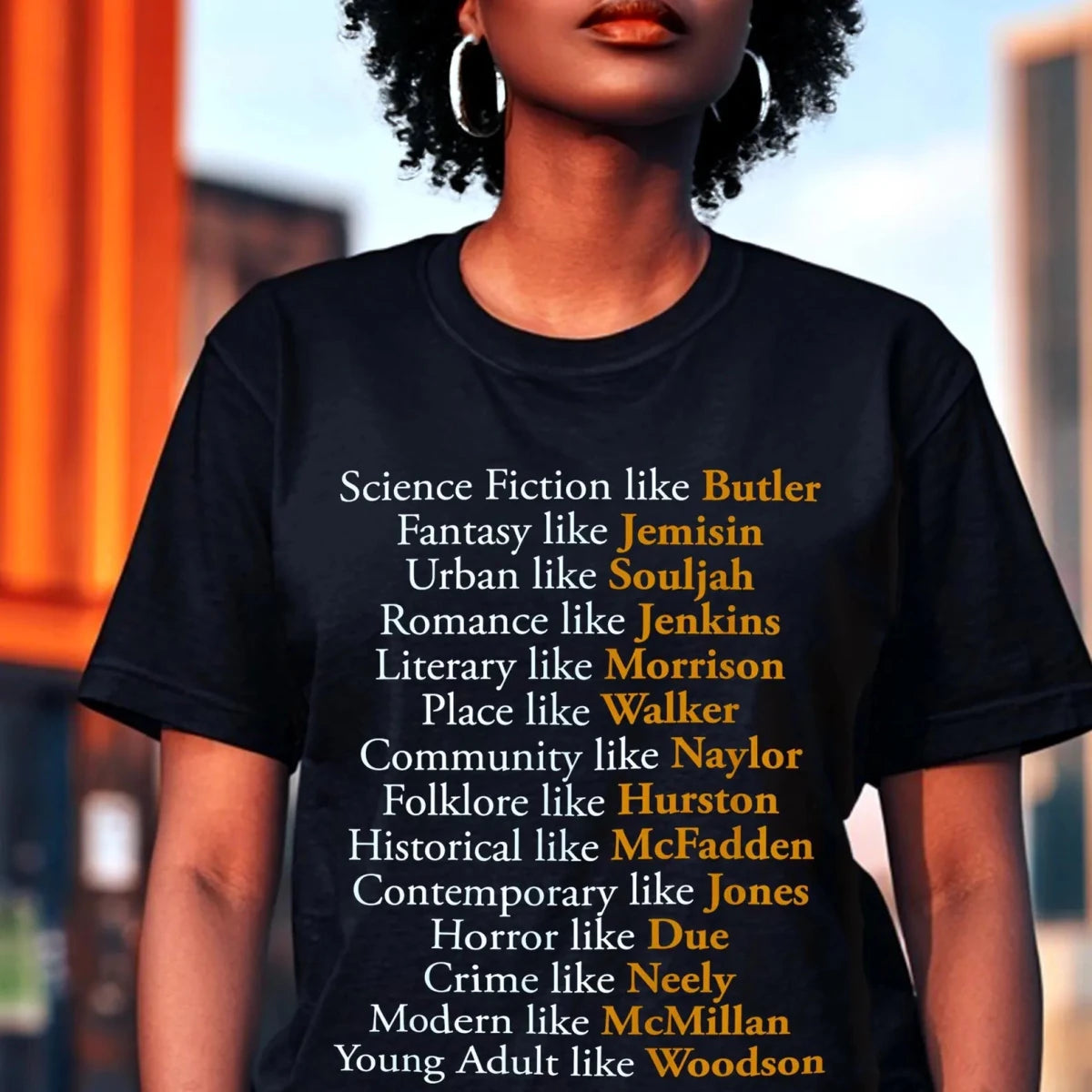 Female Authors Shirt - Afrocentric Art by The Trini Gee