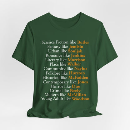 Female Authors Shirt - Afrocentric Art by The Trini Gee