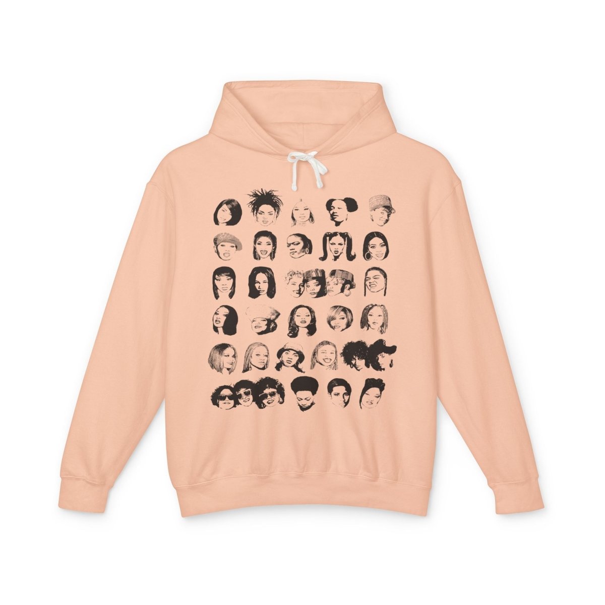 Female Rappers Hoodie - Afrocentric Art by The Trini Gee