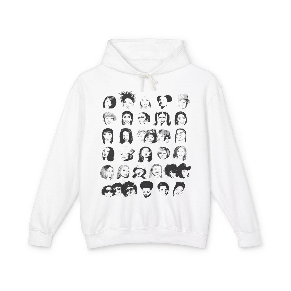 Female Rappers Hoodie - Afrocentric Art by The Trini Gee