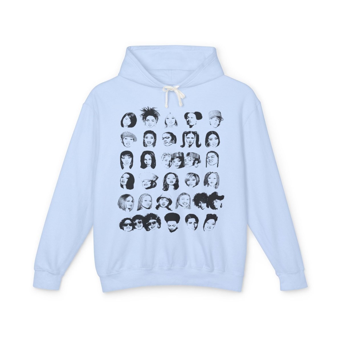 Female Rappers Hoodie - Afrocentric Art by The Trini Gee