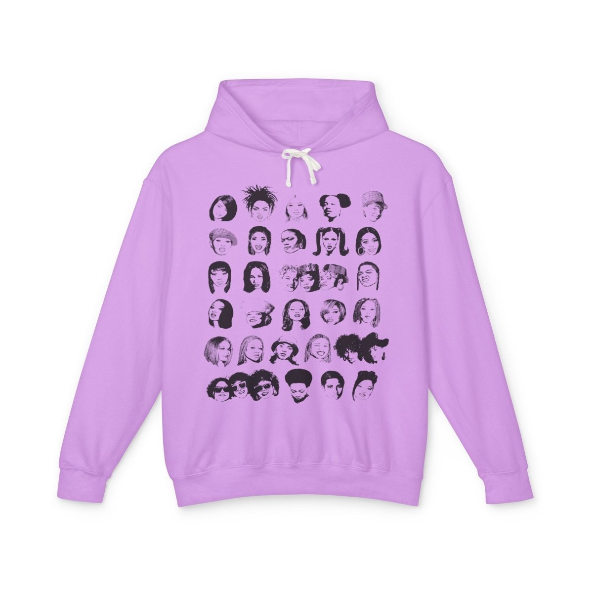 Female Rappers Hoodie - Afrocentric Art by The Trini Gee