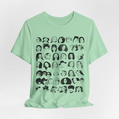 Female Rappers Remix Shirt - Afrocentric Art by The Trini Gee