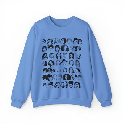 Female Rappers Remix Sweatshirt - Afrocentric Art by The Trini Gee