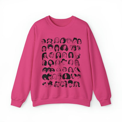 Female Rappers Remix Sweatshirt - Afrocentric Art by The Trini Gee
