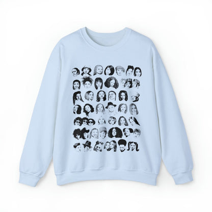 Female Rappers Remix Sweatshirt - Afrocentric Art by The Trini Gee