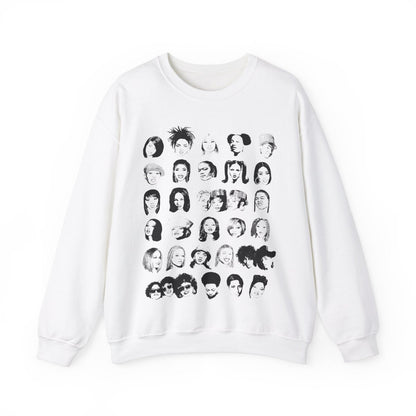 Female Rappers Sweatshirt - Afrocentric Art by The Trini Gee