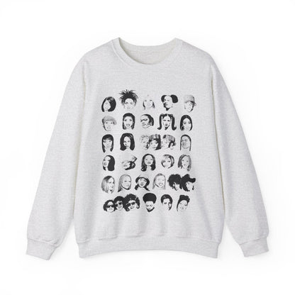 Female Rappers Sweatshirt - Afrocentric Art by The Trini Gee