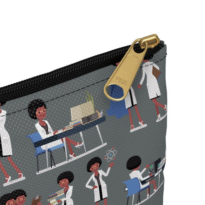 Female Scientist Pouch - The Trini Gee