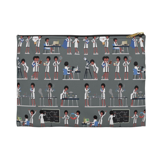 Female Scientist Pouch - The Trini Gee