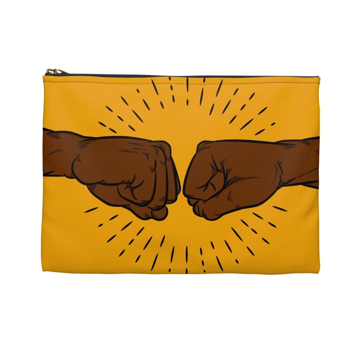 Fist Bump Pouch - Afrocentric Art by The Trini Gee