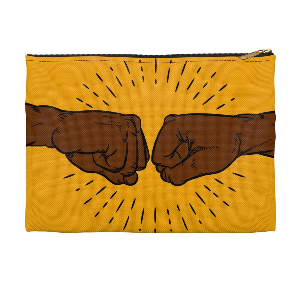 Fist Bump Pouch - Afrocentric Art by The Trini Gee