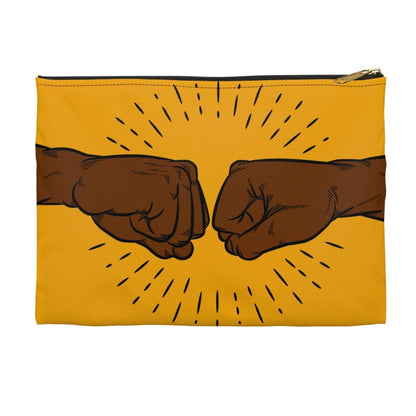 Fist Bump Pouch - Afrocentric Art by The Trini Gee