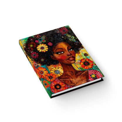 Floral Fro Journal - Afrocentric Art by The Trini Gee