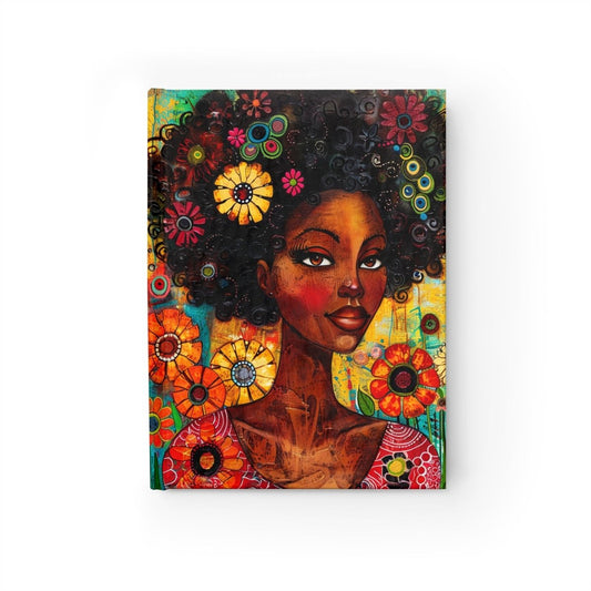 Floral Fro Journal - Afrocentric Art by The Trini Gee