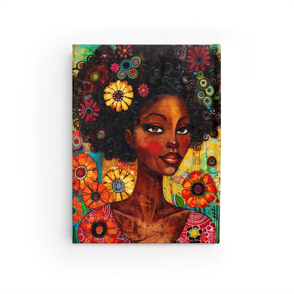 Floral Fro Journal - Afrocentric Art by The Trini Gee