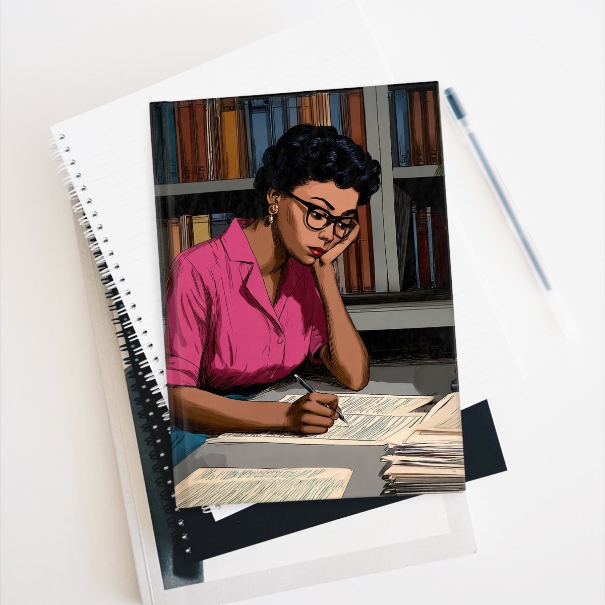 Focused Scholar Journal - Afrocentric Art by The Trini Gee