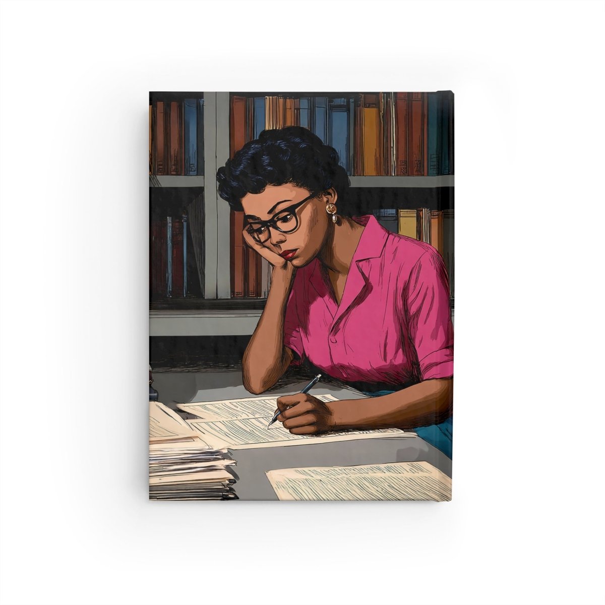 Focused Scholar Journal - Afrocentric Art by The Trini Gee