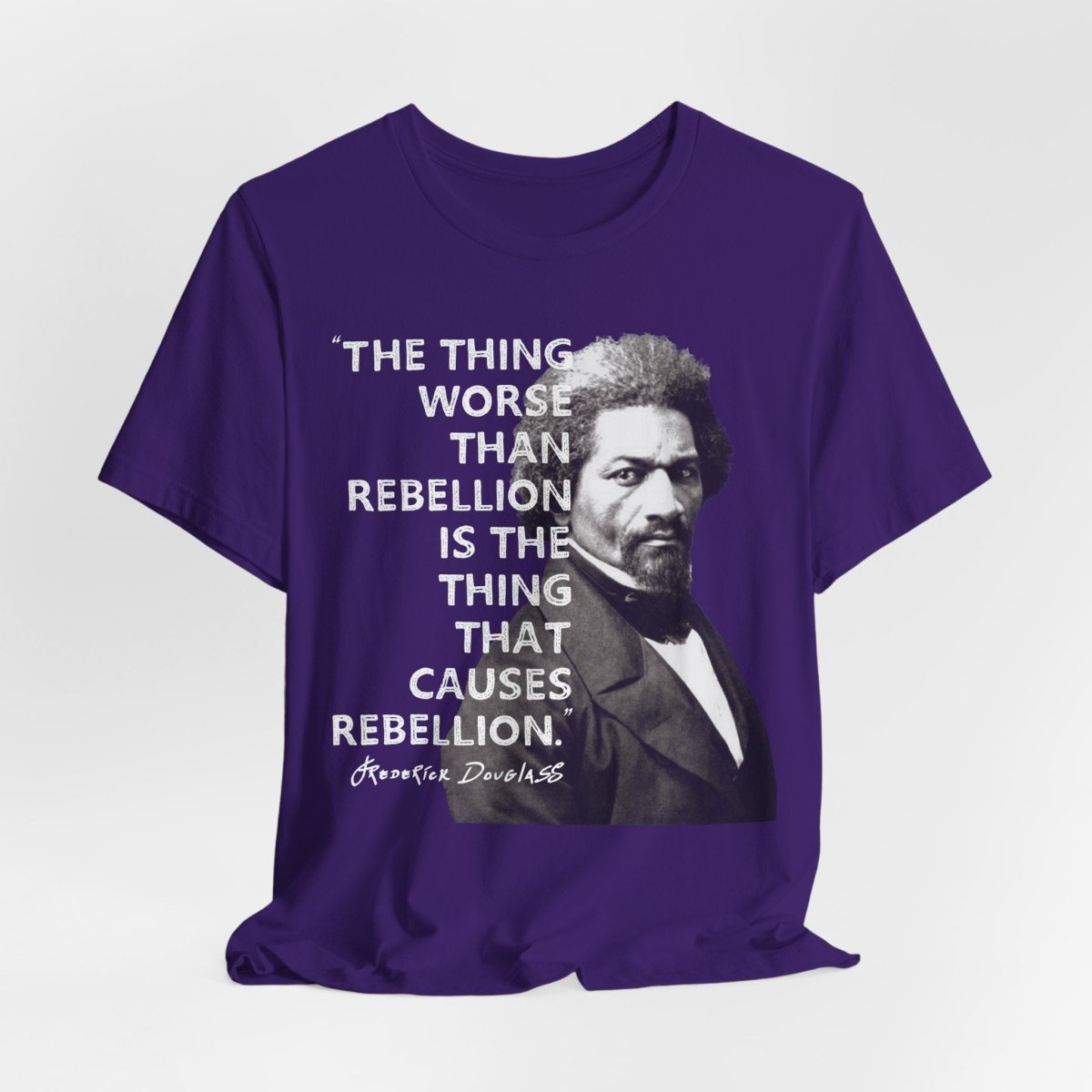 Frederick Douglass Rebellion Shirt - Afrocentric Art by The Trini Gee