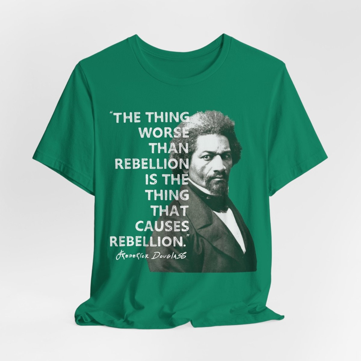 Frederick Douglass Rebellion Shirt - Afrocentric Art by The Trini Gee