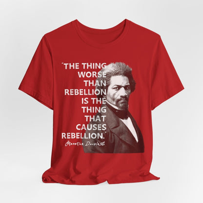 Frederick Douglass Rebellion Shirt - Afrocentric Art by The Trini Gee
