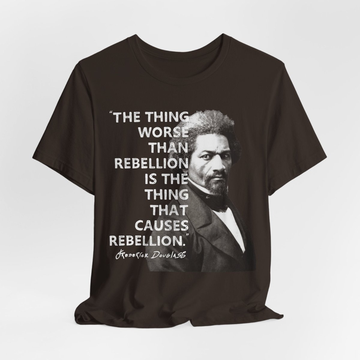 Frederick Douglass Rebellion Shirt - Afrocentric Art by The Trini Gee
