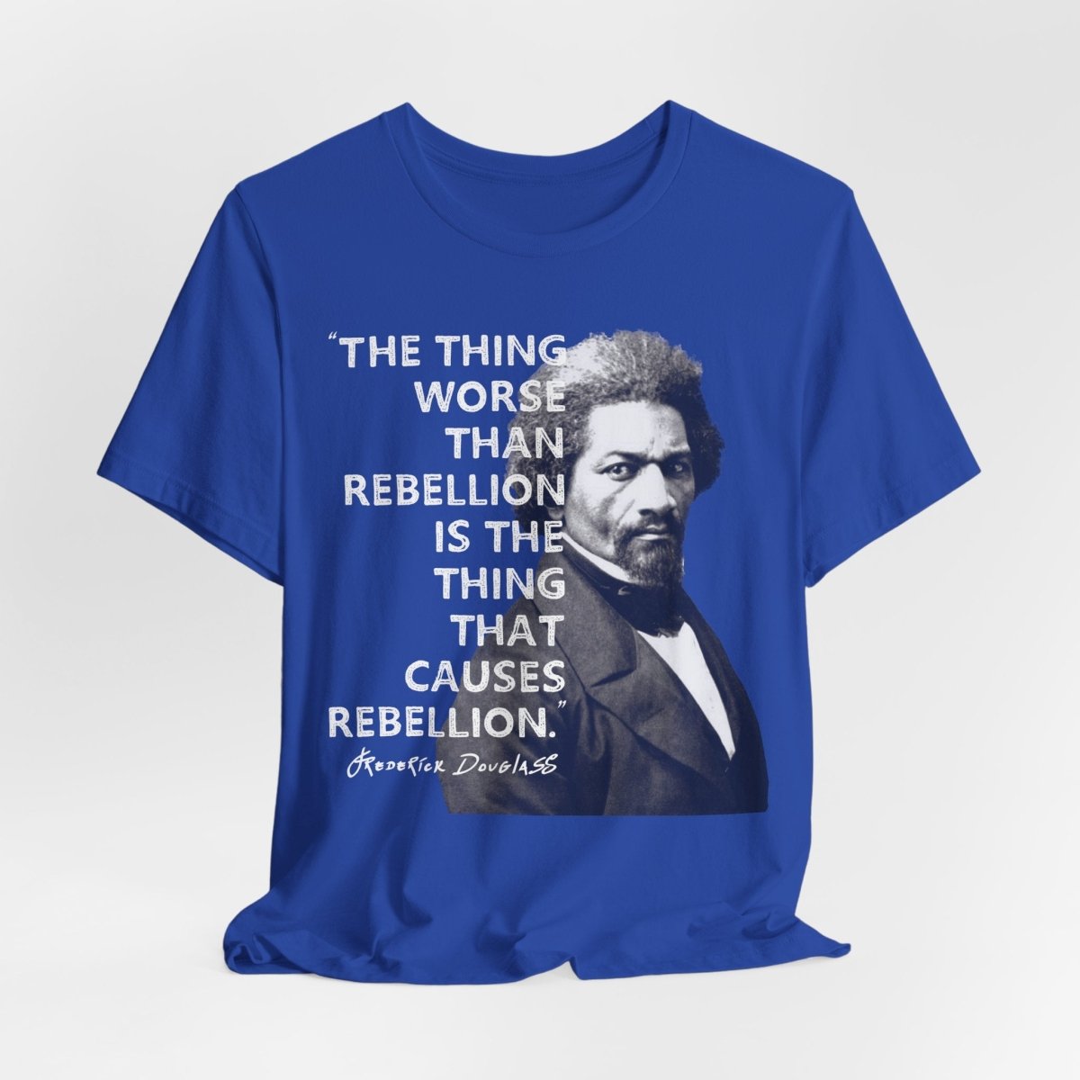 Frederick Douglass Rebellion Shirt - Afrocentric Art by The Trini Gee