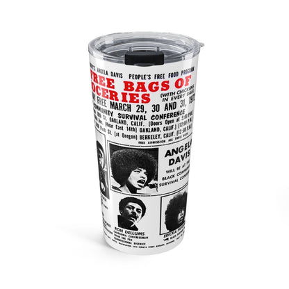 Free Groceries BPP Tumbler - Afrocentric Art by The Trini Gee