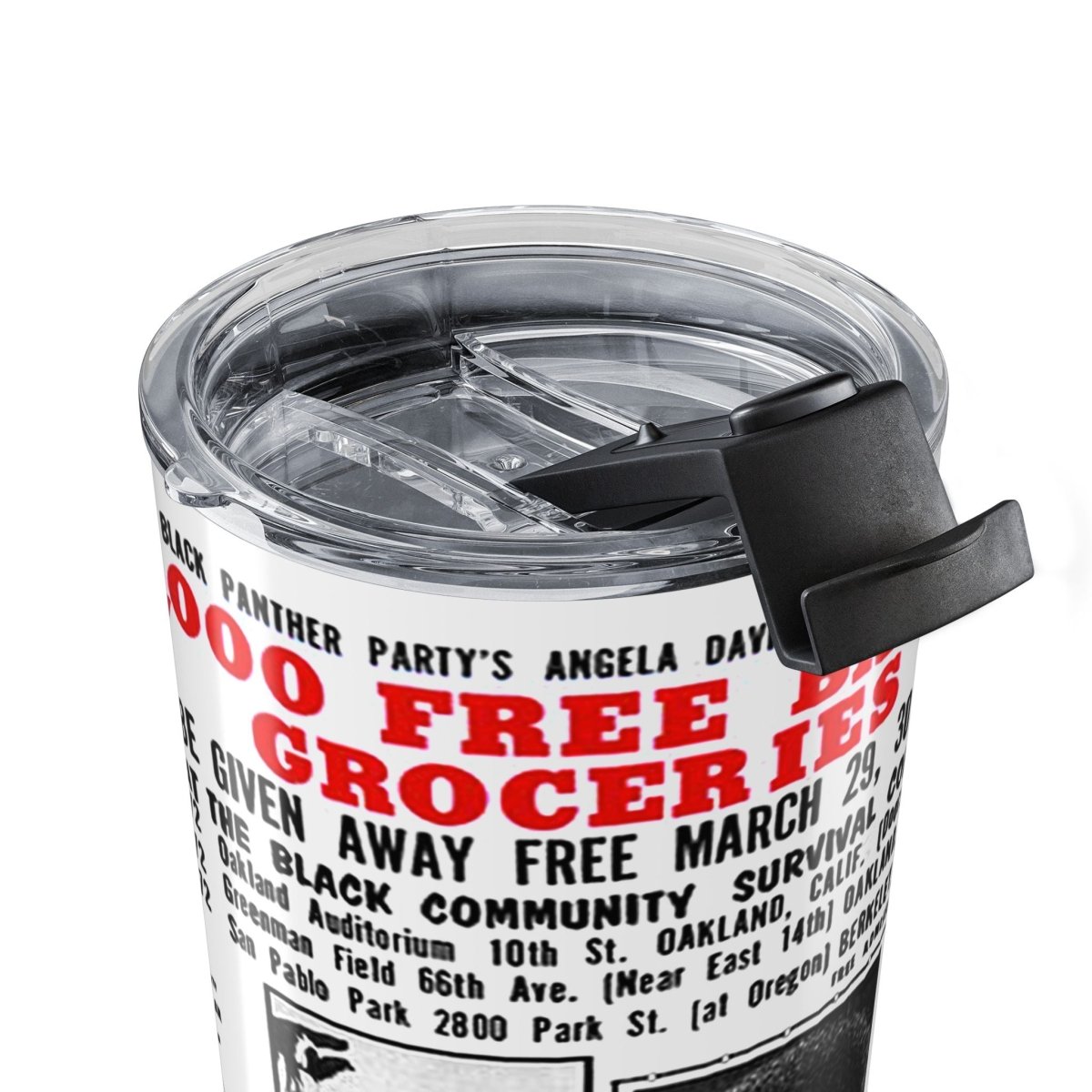 Free Groceries BPP Tumbler - Afrocentric Art by The Trini Gee