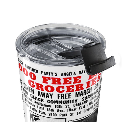 Free Groceries BPP Tumbler - Afrocentric Art by The Trini Gee