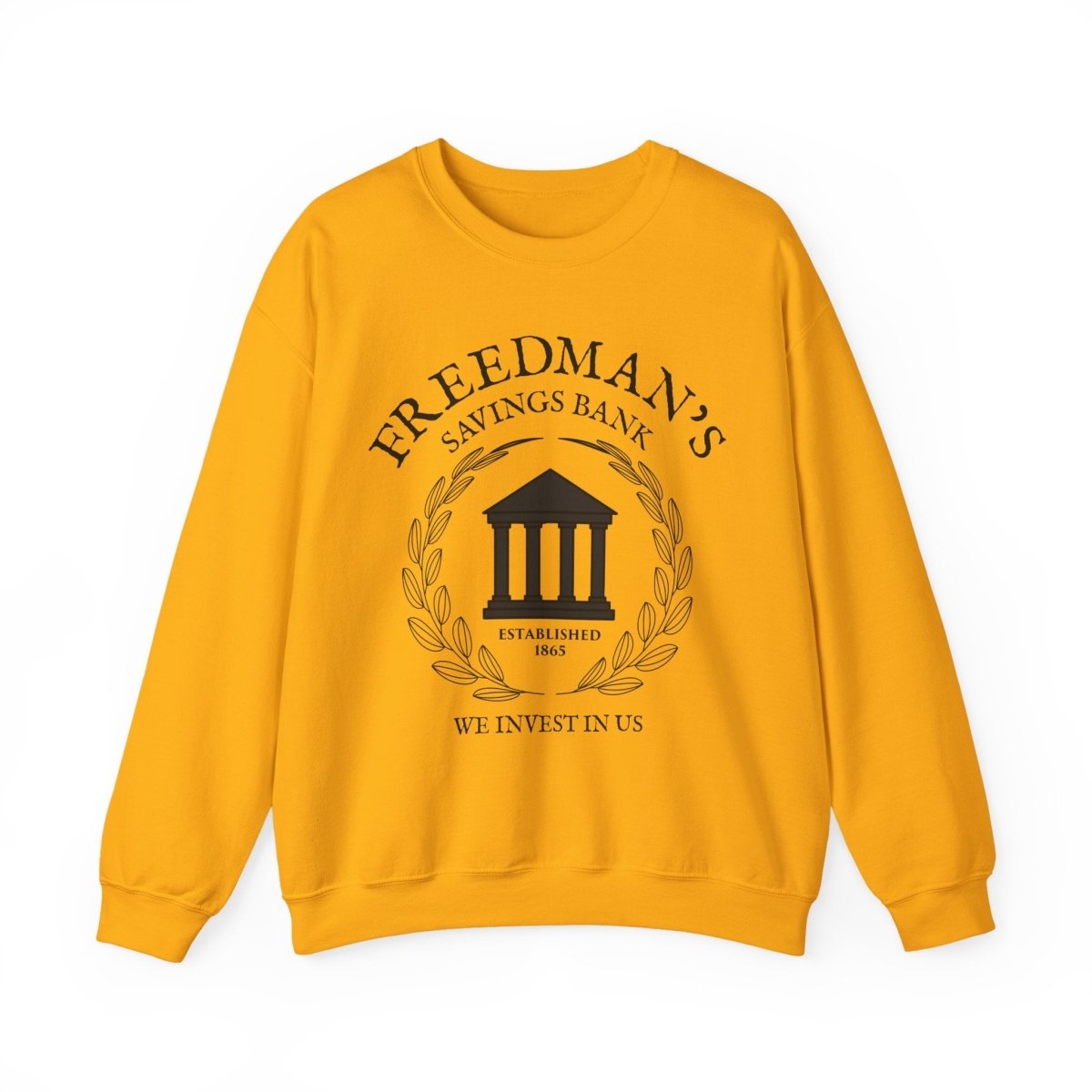 Freedman's Bank Sweatshirt - Afrocentric Art by The Trini Gee